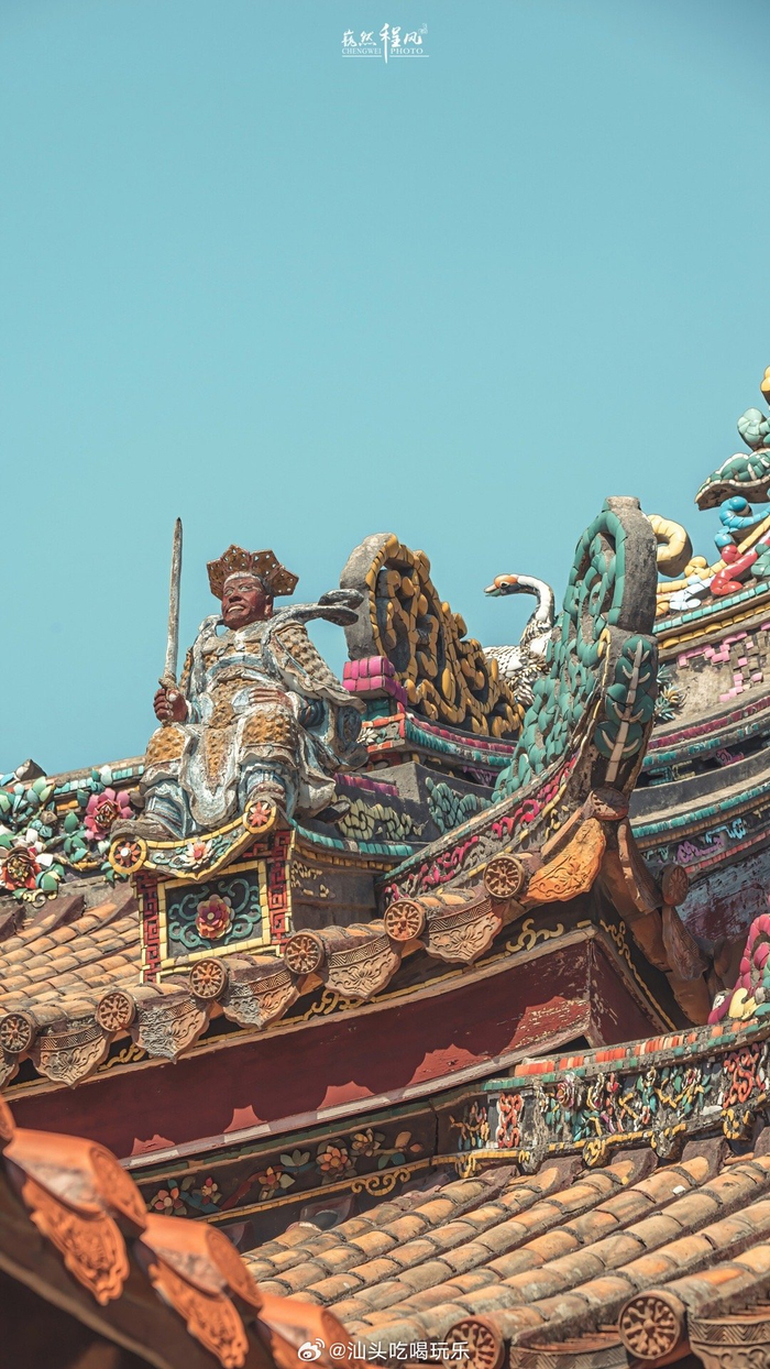 潮汕屋顶上的艺术在厝角头嵌出斑斓世界