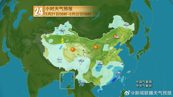 本周五开始,北方多地会自西向东出现降雨天气过程,晴热转为阴凉
