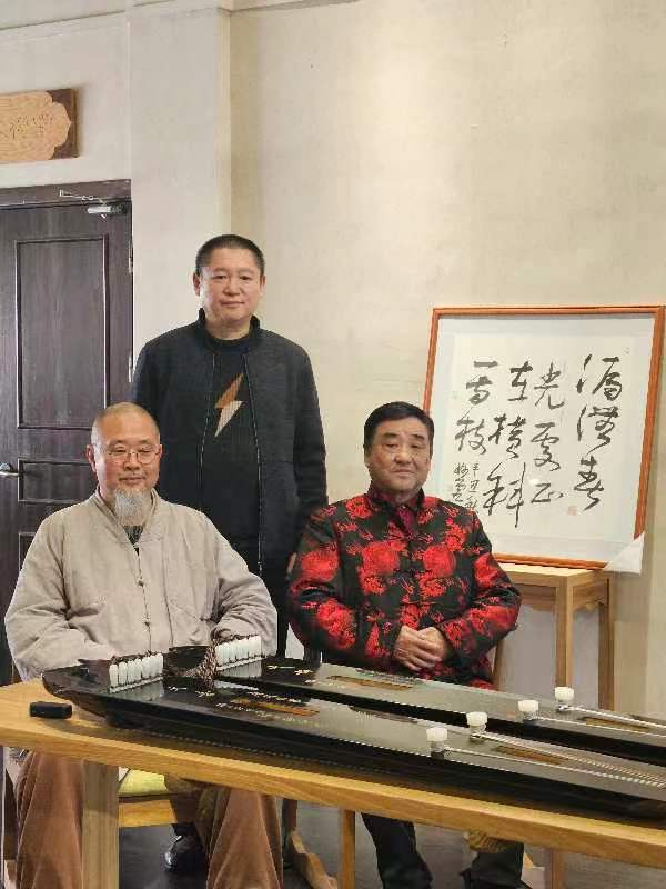 传奇古琴天音与地韵在安徽九华山重逢