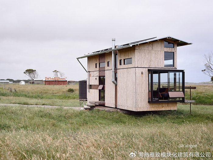 可持续材料打造小型可移动模块化住宅|模块化|材料|屋顶_新浪新闻
