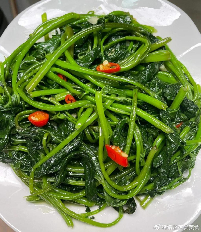 清炒红薯叶,简单又美味
