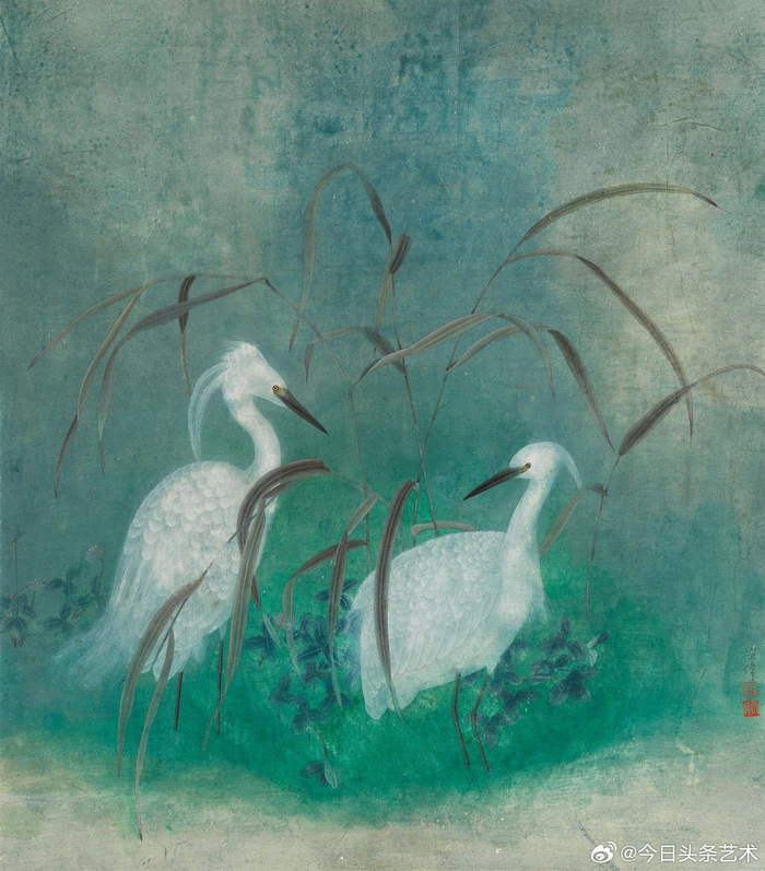画家江宏伟花鸟画