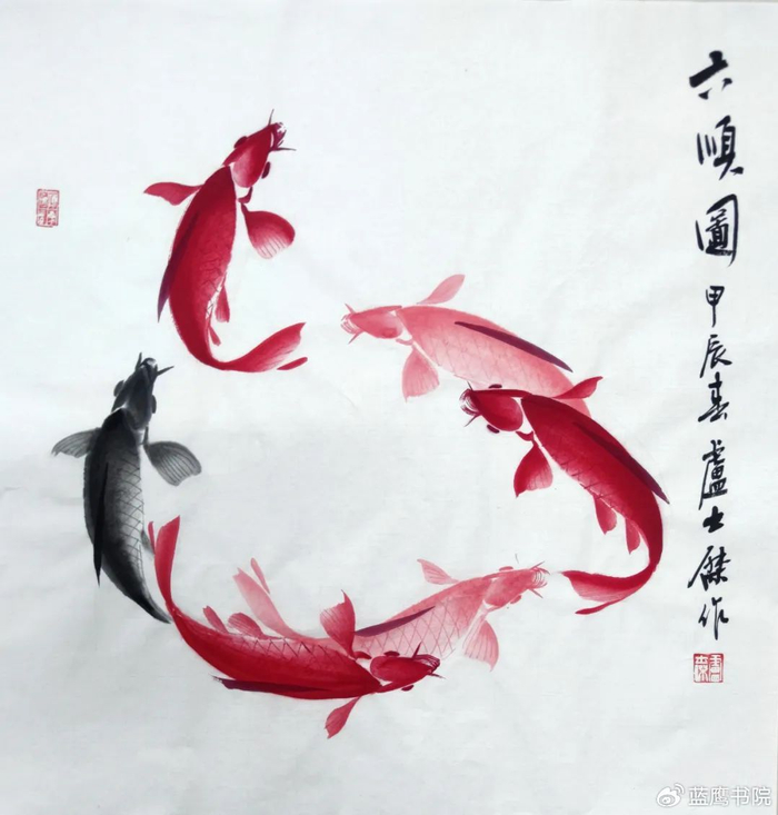 鱼在中国传统文化中有着丰富的寓意."鱼" "余"谐音,因此常被