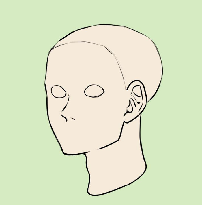 你还不会画脸男性脸型绘制方法这样画法不再惧怕画脸