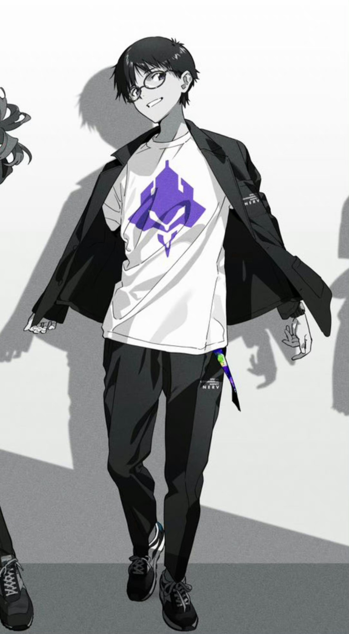 vocal以后能在微博看米山舞了!最喜欢他画的各种eva～色彩的神