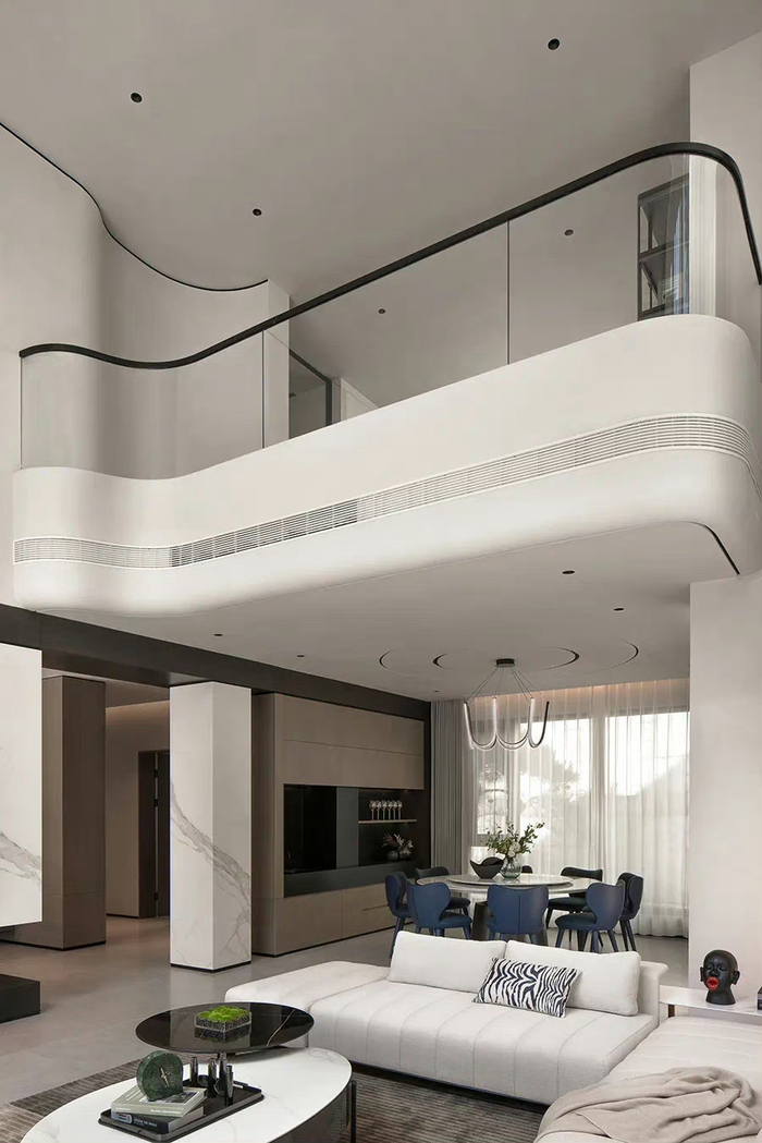 豪宅设计案例复式挑空