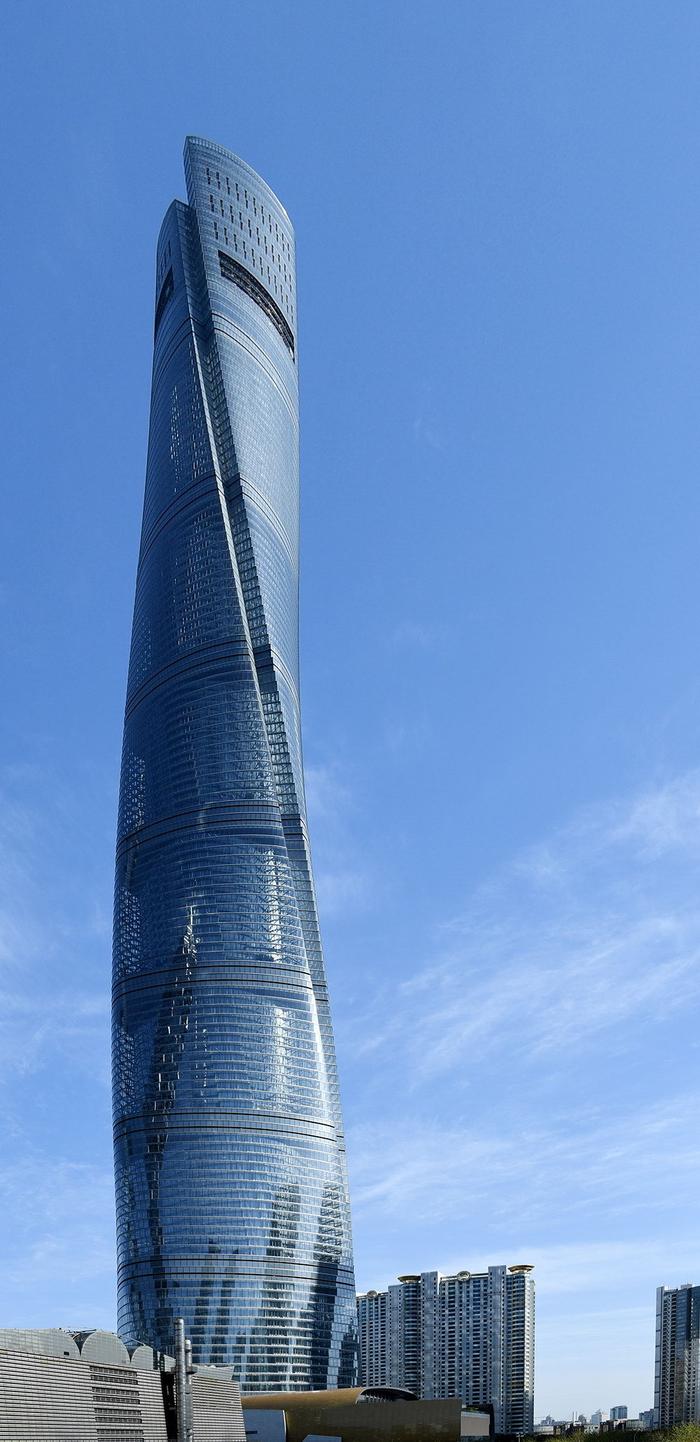 上海中心大厦 632米 目前中国第一高楼
