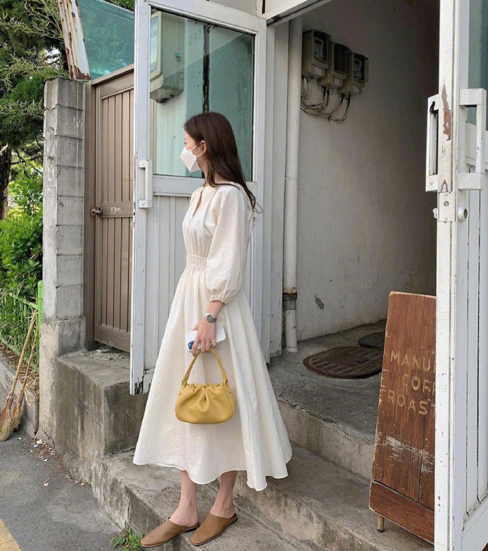 ins时尚博主的春日出街lookbook温柔清新的韩系小姐姐穿搭