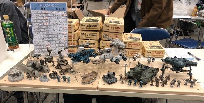 帽子屋在wf2024展出的模型