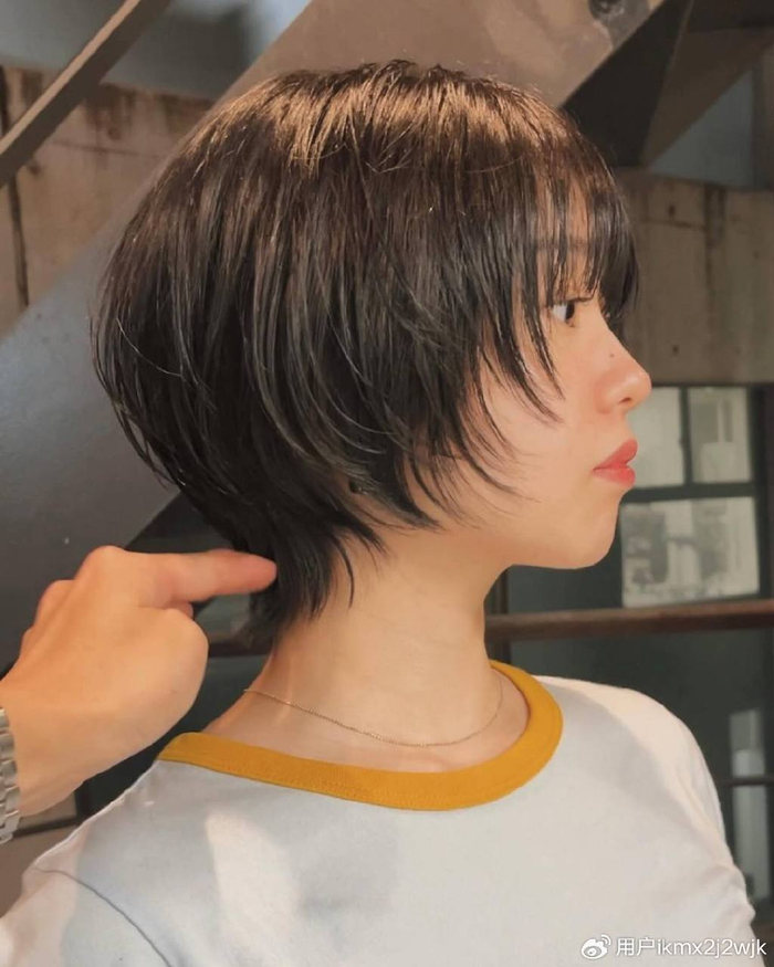 女发别乱剪,立体短发带有线条感,美到挑不出毛病