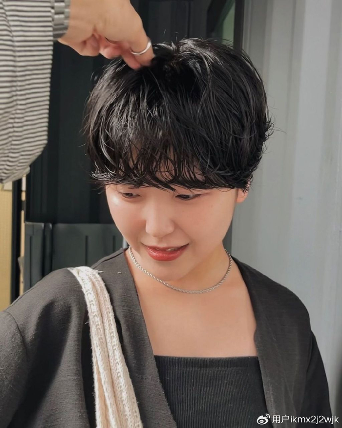 试试纹理烫,蓬松时尚美美哒|短发|烫发|头发_新浪新闻