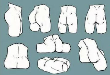 今天就教你性感的小翘臀应该怎么画!|翘臀|臀部|骨盆_新浪新闻