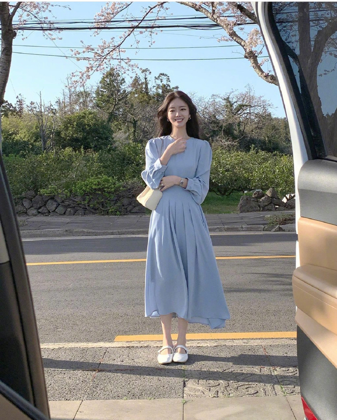 ins时尚博主的春日出街lookbook温柔清新的韩系小姐姐穿搭