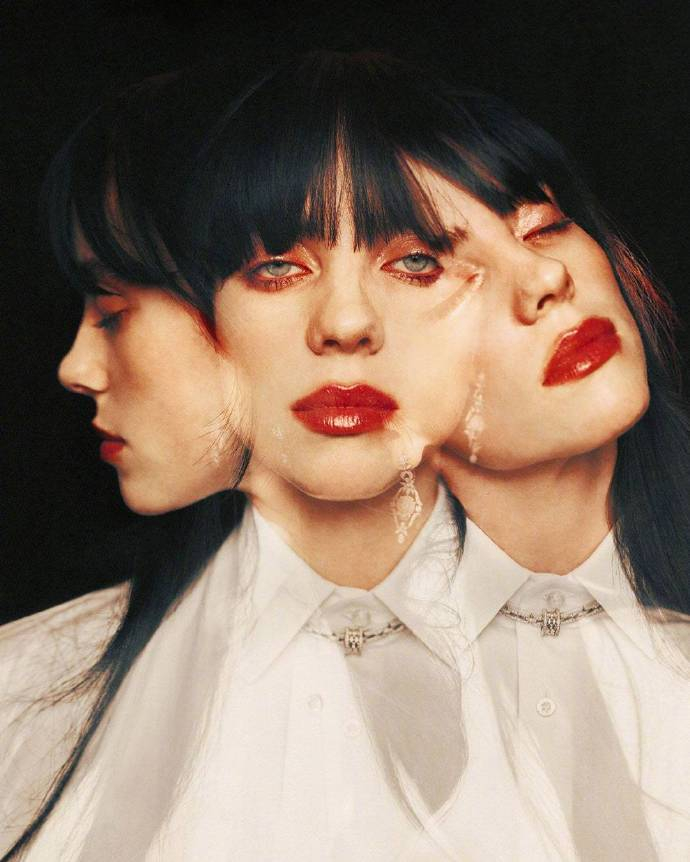billieeilish碧梨allure杂志封面