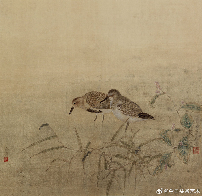 画家江宏伟花鸟画