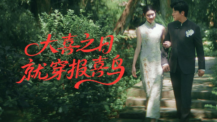 在旧「俗」里长出新「喜」，报喜鸟成为年轻人的婚礼「搭子」