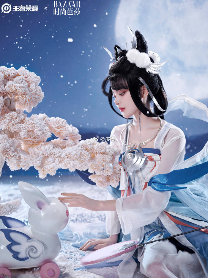 杨超越cos嫦娥如梦令 ,难怪如梦令返场了!