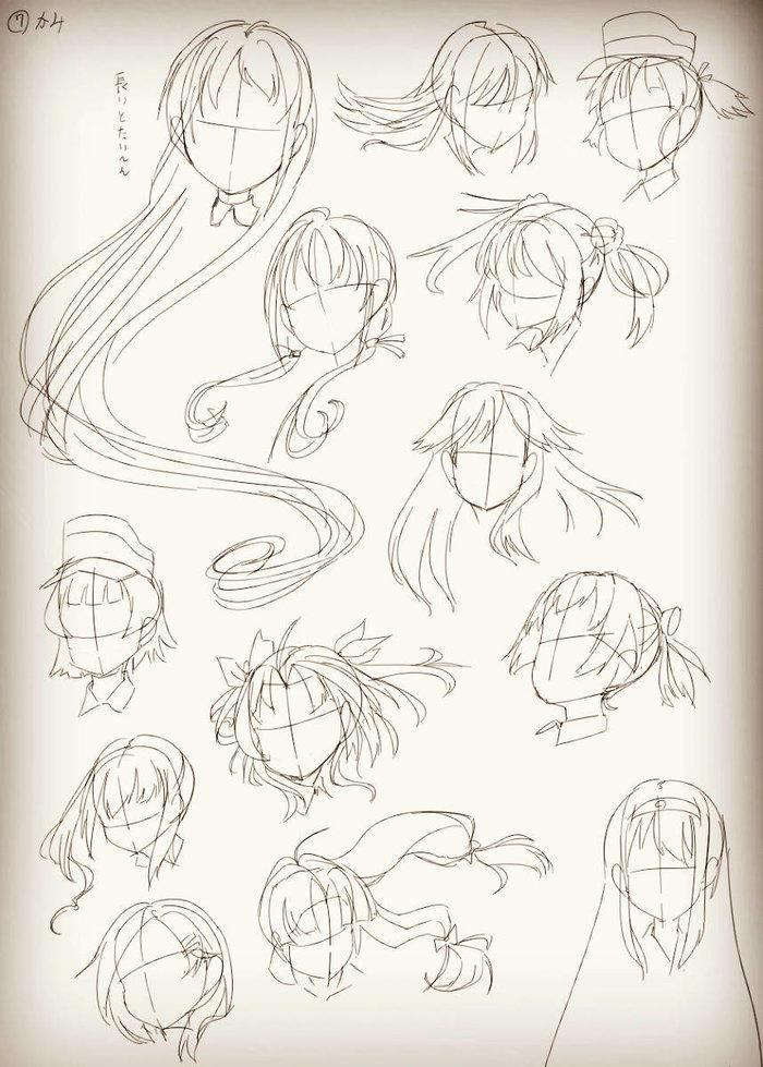 头发|发型|画法_新浪新闻