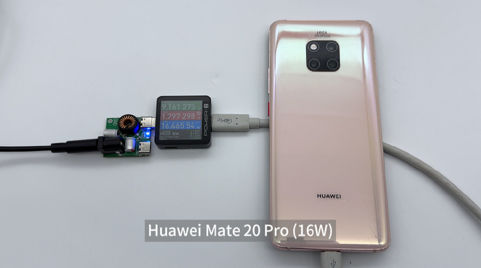 支持多种充电协议兼容三星华为全系英集芯ip6565充电兼容性测试