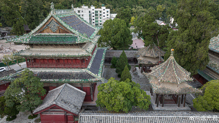 四川平武报恩寺航拍__财经头条