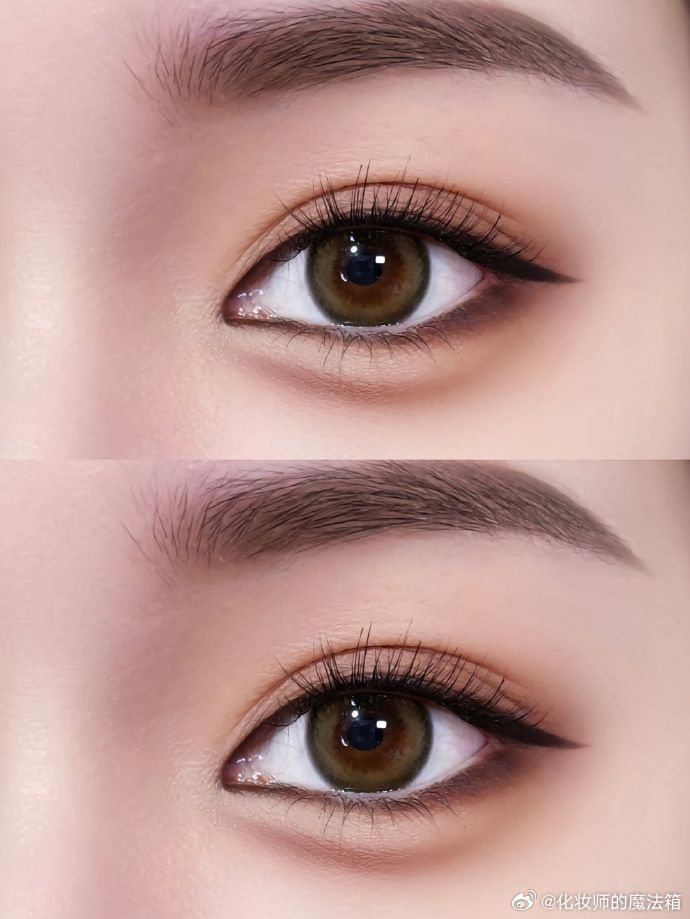 田曦薇甜妹日常氛围感减龄卧蚕妆田曦薇仿妆