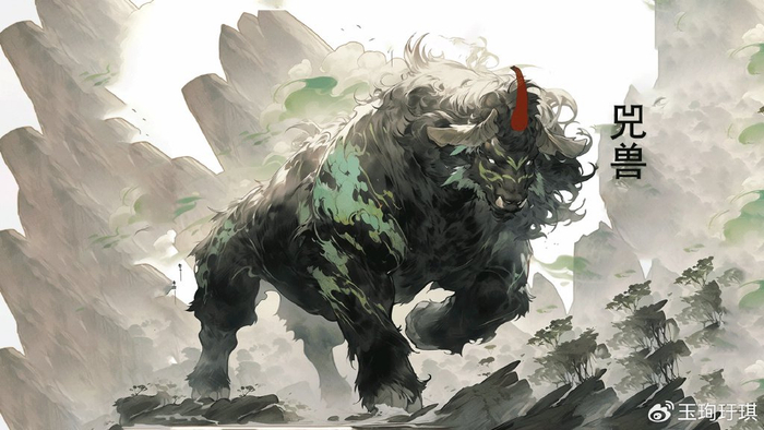 山海经异兽:兕兽,像独角的苍牛,太上老君的坐骑|大禹|形象|道教_新浪新闻