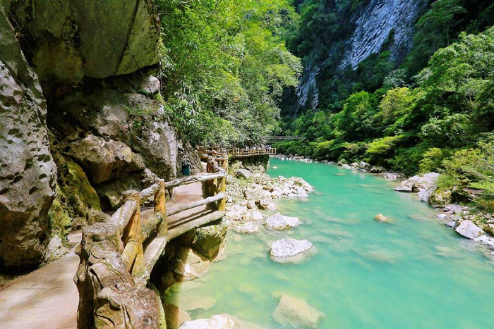贵州荔波大七孔,看唯美荔波水,仿佛人在画中游,充满了诗意浪漫