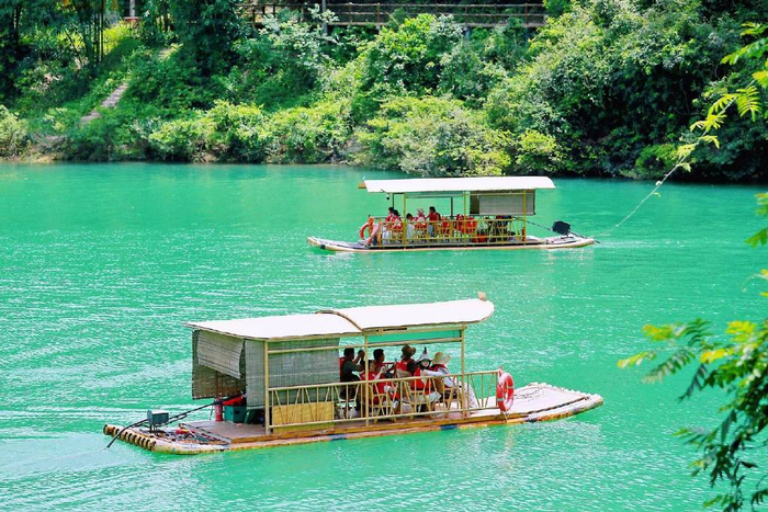 贵州荔波大七孔,看唯美荔波水,仿佛人在画中游,充满了诗意浪漫