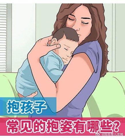 正确抱宝宝的姿势