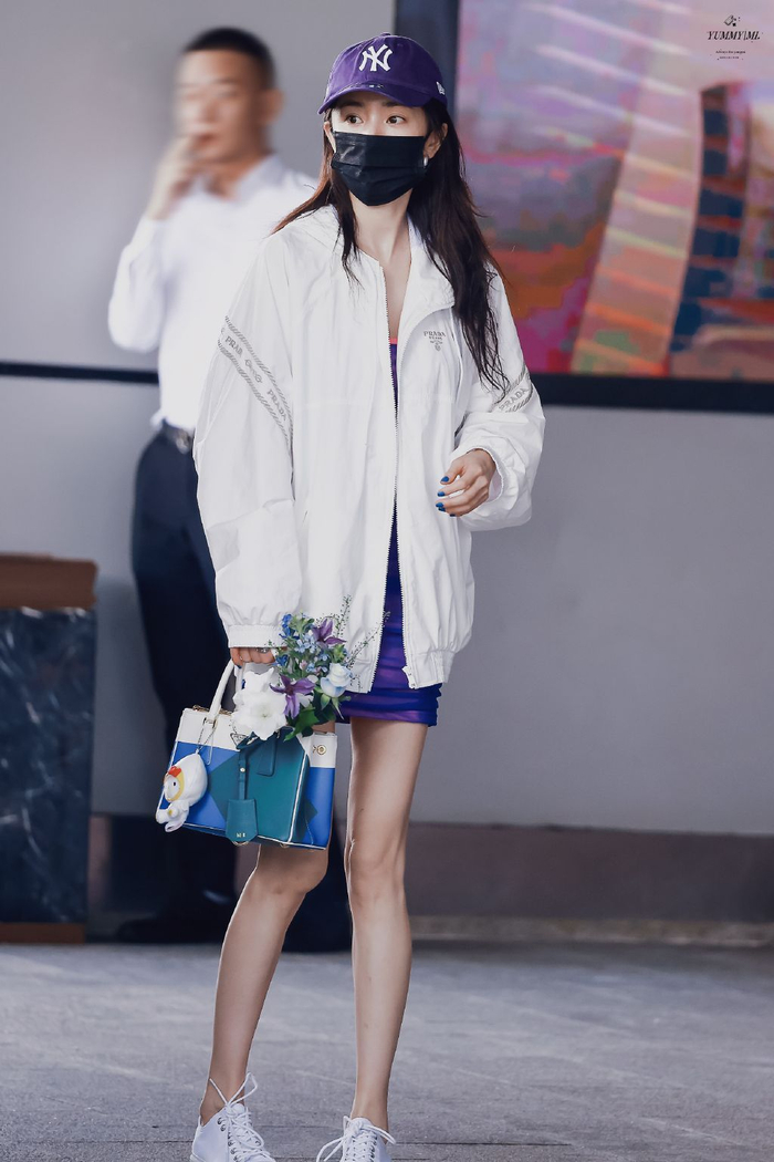 今天是紫色小幂提了花花