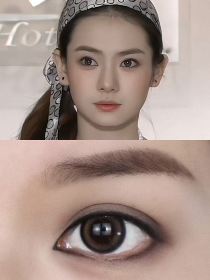 戚薇太会了布偶猫系小烟熏全包眼线封神