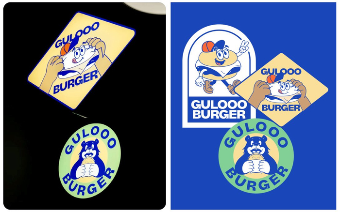 Gulooo Burger汉堡品牌设计 ，看起来有食欲吗？__财经头条