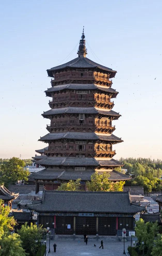 风沙狂袭应县木塔!它千年不倒,究竟有什么秘密?|释迦塔|山西省|发现|结构|释迦_新浪新闻