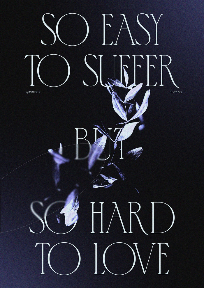 文字创意海报版式设计tamerlanvarziev