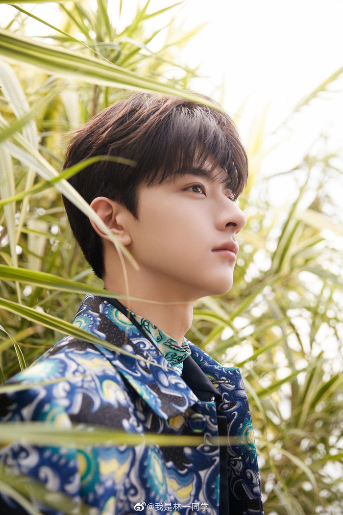 林一参加活动生图太绝了侧颜真的好精致呐帅哥我可以