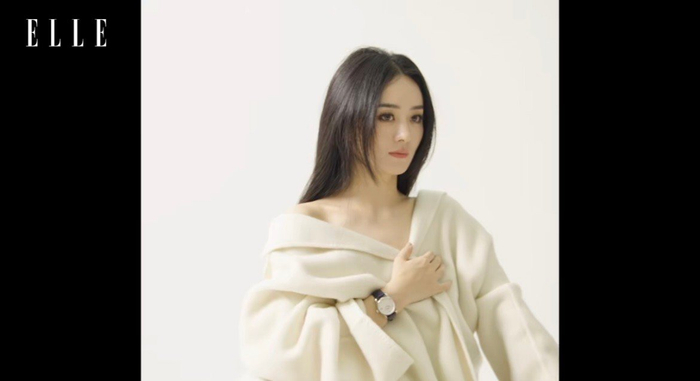 赵丽颖elle盛典官宣图来自elle开年刊封面