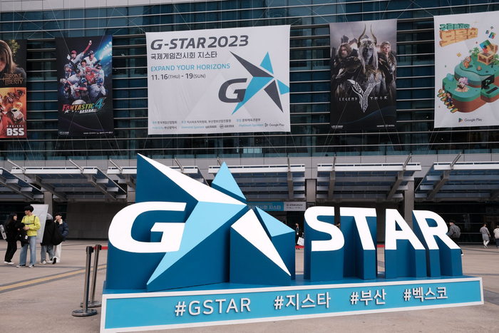 在韩国釜山gstar游戏展上逛了逛