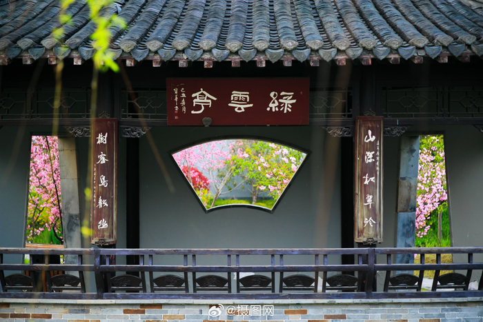 摄影精选 | 中式亭林建筑 版权素材 by 摄图网