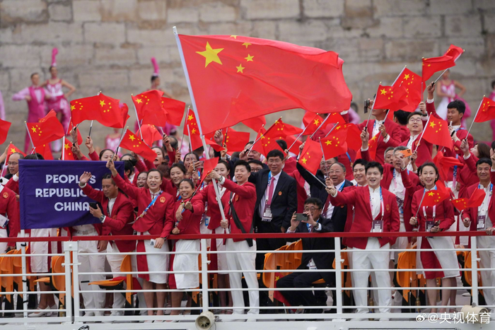 赶快收藏!巴黎奥运会中国代表团高清大图来了