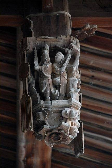 中国古代建筑构件——垂花 太美了！