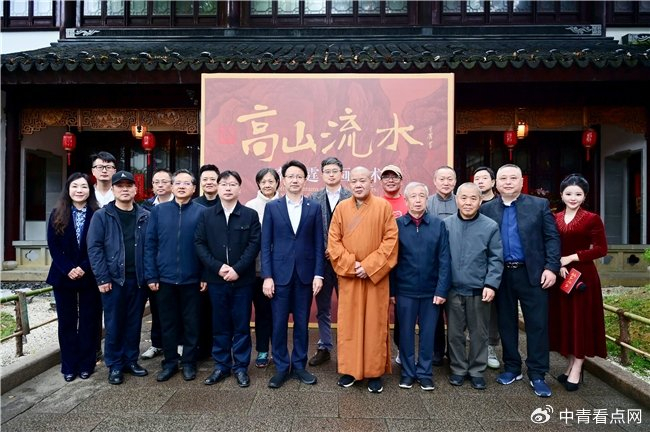 李祥霆书画艺术巡展江苏站在寒山寺和合美术馆开幕|图