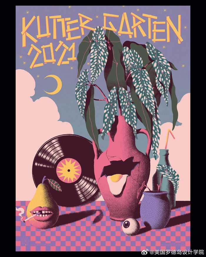 超现实主义的复古风格插画海报bymaxlo04ffler