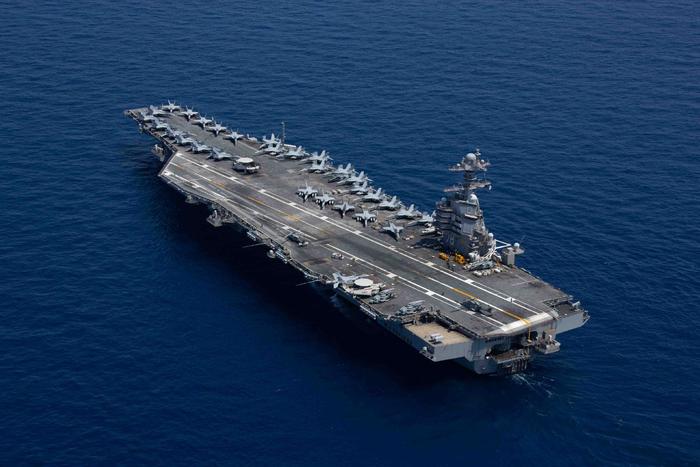 福特号航母战斗群按计划部署在美国海军欧洲作战区域