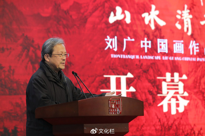 观一展,有感于刘广创作心迹下的山水情境__财经头条