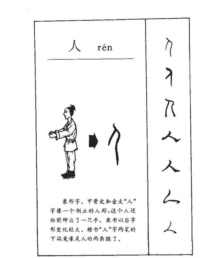 汉字演变过程图解