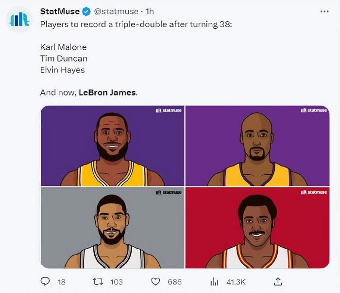 詹皇:我会破得分纪录 至少再打几年!左膝酸痛仍创历史第1纪录