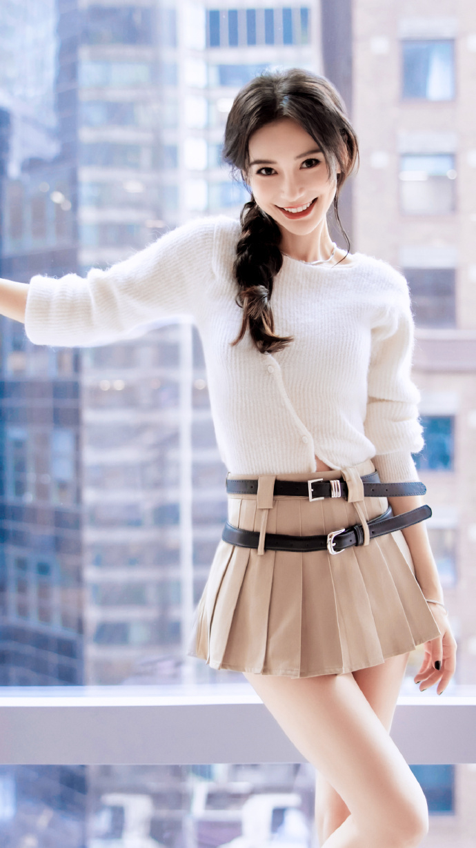 angelababy的颜值永远在线笑的像个明媚艳丽的小公主