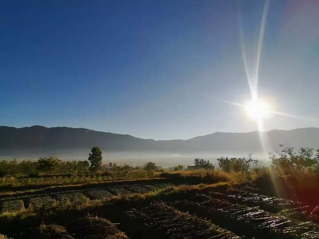 云南大理凤羽的古山水与建筑