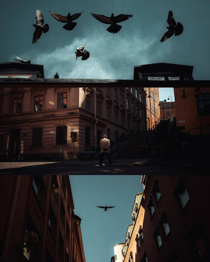 电影氛围感的街头影像