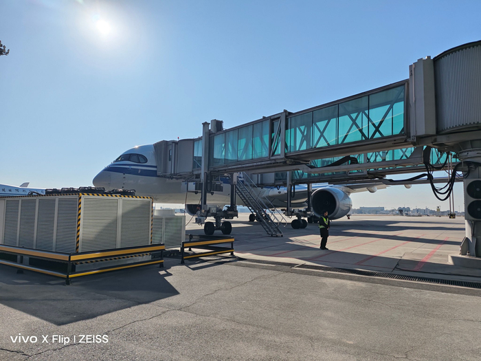 国航空客a350900北京去广州参加广州车展